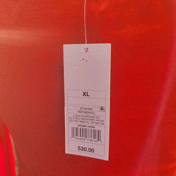 Wild Fable™ - Long Sleeve Ruched Red Velvet Bodycon Dress - Picture 8 of 8